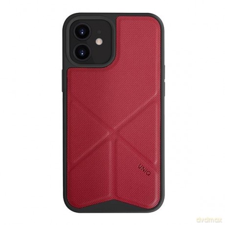 UNIQ etui Transforma iPhone 12 mini 5,4" czerwony/coral red