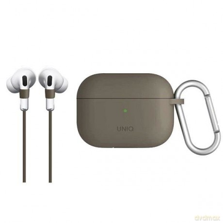 UNIQ etui Vencer AirPods Pro Silicone beżowy/dark sand beige
