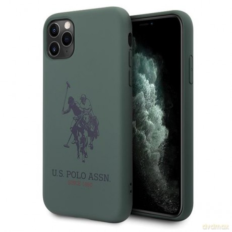 US Polo USHCN65SLHRGN iPhone 11 Pro Max zielony/green Silicone Collection