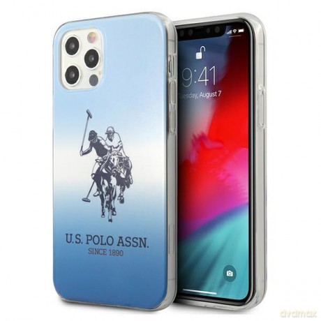 US Polo USHCP12MPCDGBL iPhone 12/12 Pro 6,1" niebieski/blue Gradient Collection