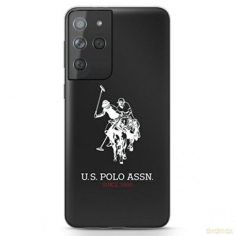 US Polo USHCS21LTPUHRBK S21 Ultra G998 czarny/black Shiny Big Logo