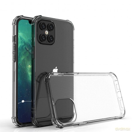 Wozinsky Anti Shock pancerne etui do iPhone 12 Pro Max przezroczysty