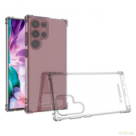Wozinsky Anti Shock pancerne etui do Samsung Galaxy S22 Ultra przezroczysty