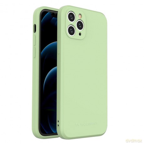 Wozinsky Color Case silikonowe elastyczne wytrzymałe etui iPhone 11 Pro zielony