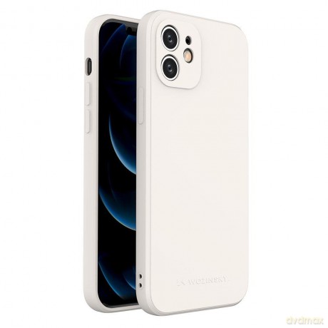 Wozinsky Color Case silikonowe elastyczne wytrzymałe etui iPhone XR biały