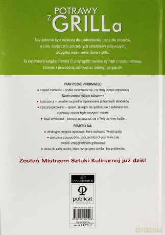 Potrawy Z Grilla Kuchnia Polska (twarda) - Ewa Aszkiewicz [KSIĄŻKA]