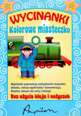 Wycinanki Kolorowe Miasteczko [KSIĄŻKA]