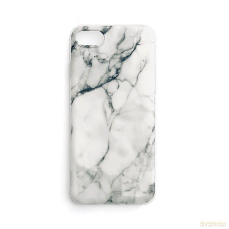 Wozinsky Marble żelowe etui pokrowiec marmur iPhone 11 biały