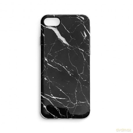 Wozinsky Marble żelowe etui pokrowiec marmur iPhone 12 mini czarny