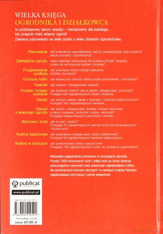 Wielka Księga Ogrodnika I Działkowca (twarda) - Wolfgang Kawollek [KSIĄŻKA]