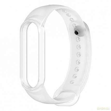 Zamienna silikonowa opaska pasek do Xiaomi Mi Band 5/6 biały