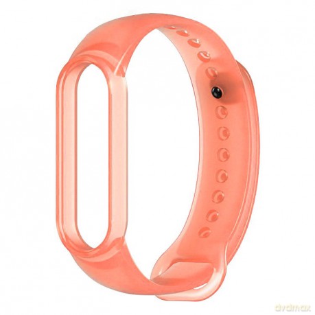 Zamienna silikonowa opaska pasek do Xiaomi Mi Band 5/6 czerwony
