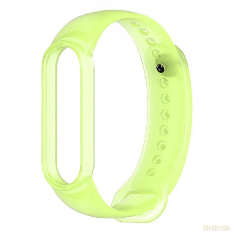 Zamienna silikonowa opaska pasek do Xiaomi Mi Band 5/6 zielony