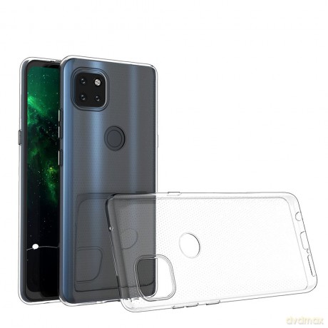 Żelowy pokrowiec etui Ultra Clear 0.5mm Motorola Moto G 5G przezroczysty