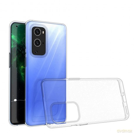 Żelowy pokrowiec etui Ultra Clear 0.5mm OnePlus 9 Pro przezroczysty