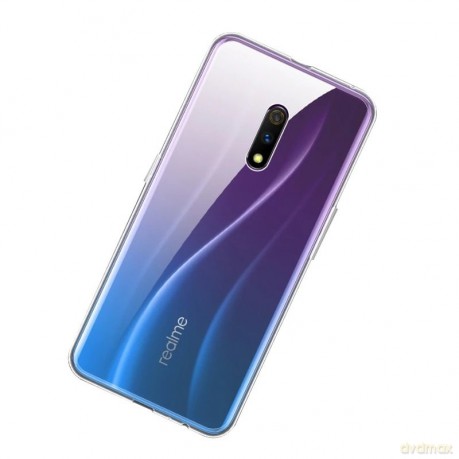 Żelowy pokrowiec etui Ultra Clear 0.5mm Realme 5 przezroczysty