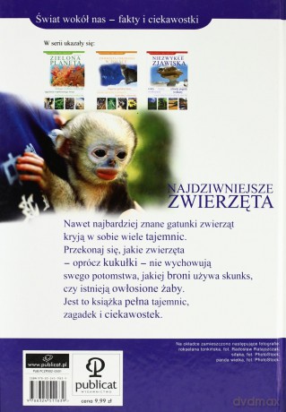 Najdziwniejsze Zwierzęta (twarda) - Radosław Ratajszczak [KSIĄŻKA]
