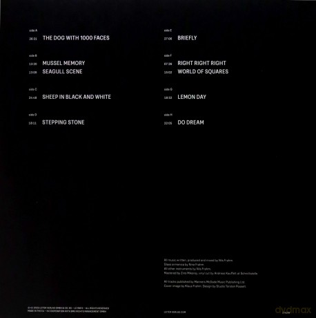 Nils Frahm: Music for Animals [4xWinyl]