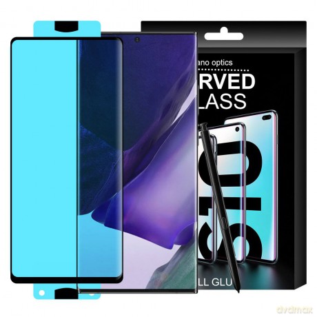 3D Edge Nano Flexi Glass folia szklana szkło hartowane na cały ekran z ramką Samsung Galaxy S21 5G czarny