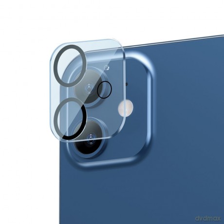 Baseus 2x szkło hartowane 0,3 mm na cały aparat obiektyw iPhone 12 (SGAPIPH61N-AJT02)