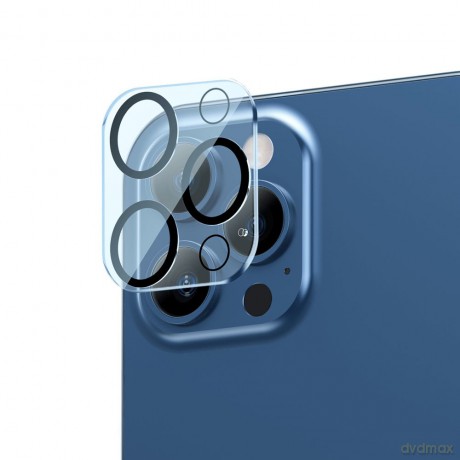 Baseus 2x szkło hartowane 0,3 mm na cały aparat obiektyw iPhone 12 Pro (SGAPIPH61P-AJT02)