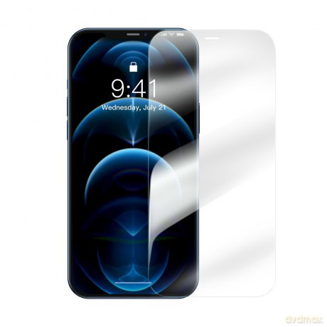 Baseus zestaw 2x ceramiczne szkło hartowane 0,3 mm do iPhone 12 Pro Max przezroczysty (SGAPIPH67N-LI02)