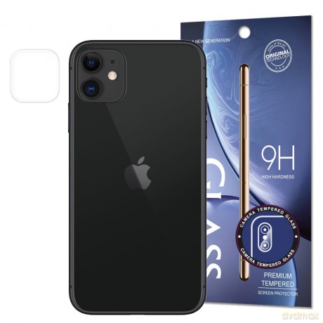 Camera Tempered Glass szkło hartowane 9H na aparat kamerę iPhone 11 (opakowanie - koperta)