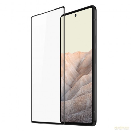 Dux Ducis 10D Tempered Glass wytrzymałe szkło hartowane 9H na cały ekran z ramką Google Pixel 6 czarny (case friendly)