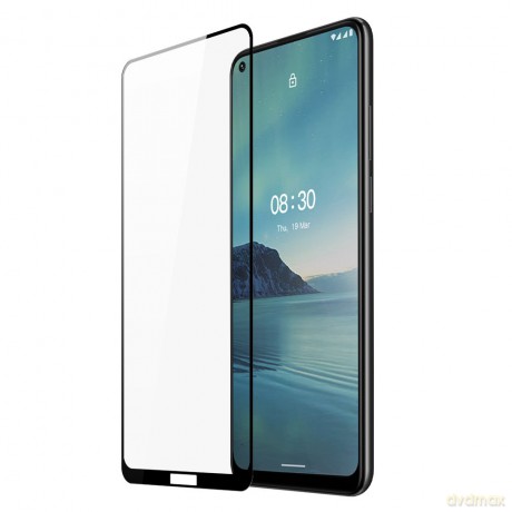 Dux Ducis 10D Tempered Glass wytrzymałe szkło hartowane 9H na cały ekran z ramką Nokia 3.4 czarny (case friendly)