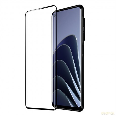 Dux Ducis 10D Tempered Glass wytrzymałe szkło hartowane 9H na cały ekran z ramką OnePlus 10 Pro czarny (case friendly)