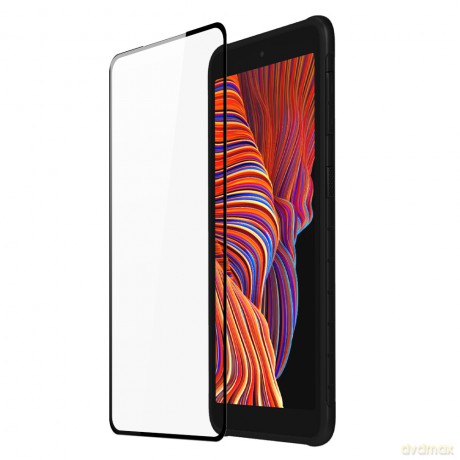 Dux Ducis 10D Tempered Glass wytrzymałe szkło hartowane 9H na cały ekran z ramką Samsung Galaxy XCover Pro czarny (case friendly)