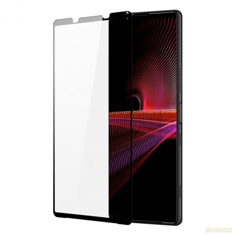 Dux Ducis 10D Tempered Glass wytrzymałe szkło hartowane 9H na cały ekran z ramką Sony Xperia 1 III czarny (case friendly)