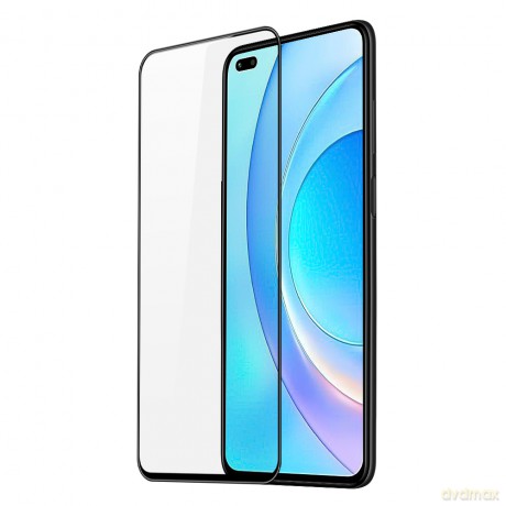 Dux Ducis 9D Tempered Glass wytrzymałe szkło hartowane 9H na cały ekran z ramką Honor 50 Lite czarny (case friendly)