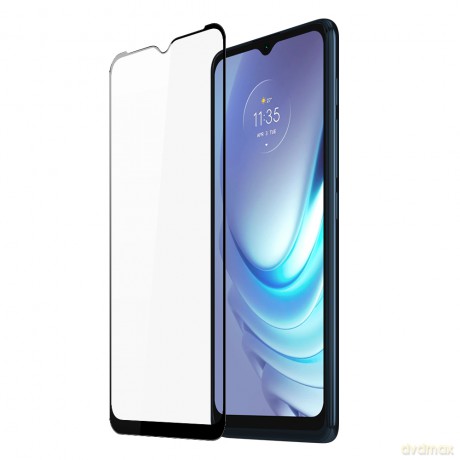 Dux Ducis 9D Tempered Glass wytrzymałe szkło hartowane 9H na cały ekran z ramką Motorola Moto G50 przezroczysty (case friendly)