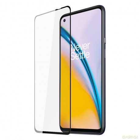 Dux Ducis 9D Tempered Glass wytrzymałe szkło hartowane 9H na cały ekran z ramką OnePlus Nord 2 5G czarny (case friendly)