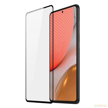 Dux Ducis 9D Tempered Glass wytrzymałe szkło hartowane 9H na cały ekran z ramką Samsung Galaxy A72 4G czarny (case friendly)