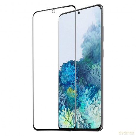 Dux Ducis 9D Tempered Glass wytrzymałe szkło hartowane 9H na cały ekran z ramką Samsung Galaxy S21 5G czarny (case friendly)