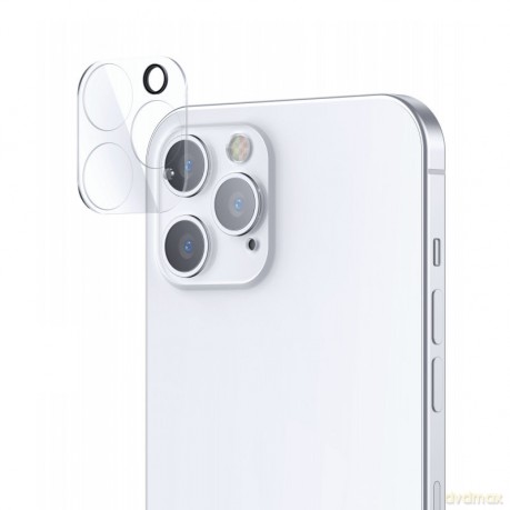 Joyroom Mirror Series szkło hartowane na cały aparat obiektyw kamerę do iPhone 12 mini przezroczysty (JR-PF728)