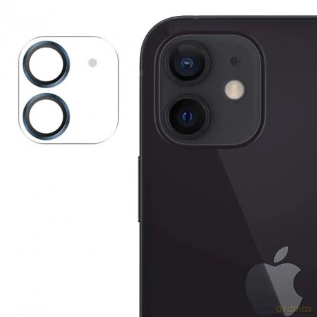 Joyroom Shining Series szkło hartowane na cały aparat obiektyw kamerę do iPhone 12 niebieski (JR-PF687)