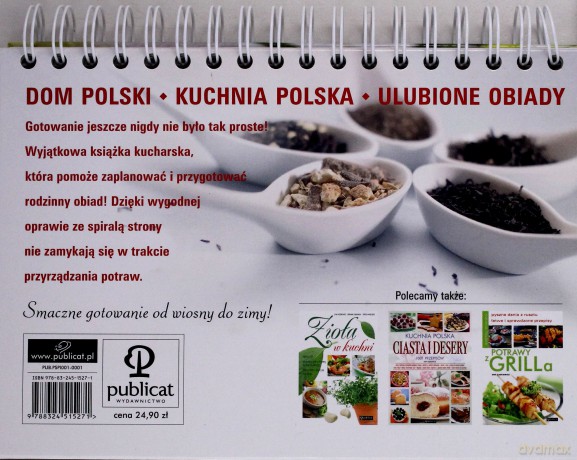 Dom Polski Kuchnia Polska Ulubione Obiady (twarda) [KSIĄŻKA]