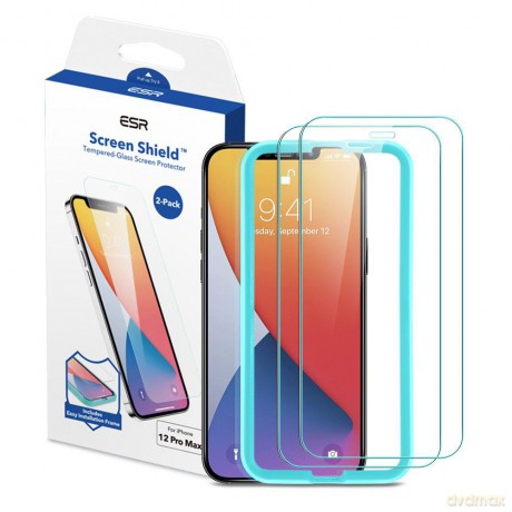 Szkło Hartowane Esr Screen Shield 2-Pack Iphone 12 Pro Max Clear