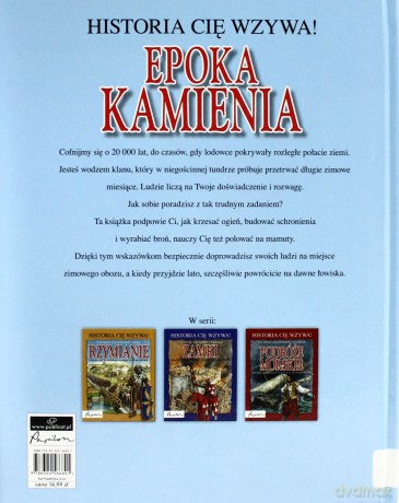 Epoka Kamienia Historia Cię Wzywa (twarda) [KSIĄŻKA]