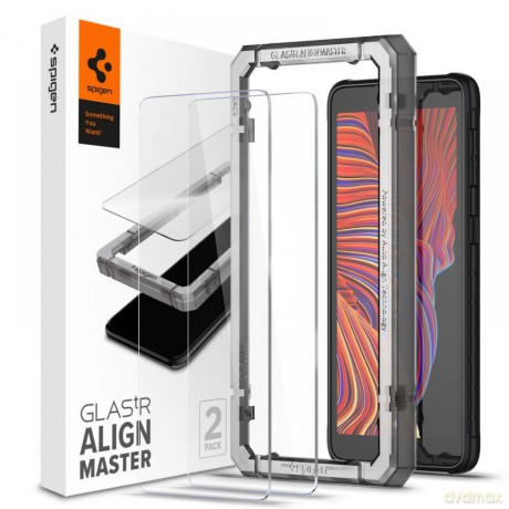 Szkło Hartowane Spigen Alm Glas.Tr Slim 2-Pack Galaxy Xcover 5