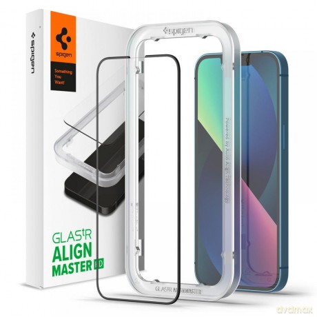 Szkło Hartowane Spigen Alm Glass Fc Iphone 13 Pro Max Black