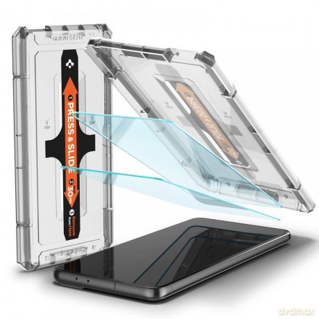 Szkło Hartowane Spigen Glas.Tr "Ez Fit" 2- Pack Galaxy S21+ Plus