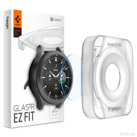 Szkło Hartowane Spigen Glas.Tr "Ez Fit" 2-Pack Galaxy Watch 4 Classic 46 Mm