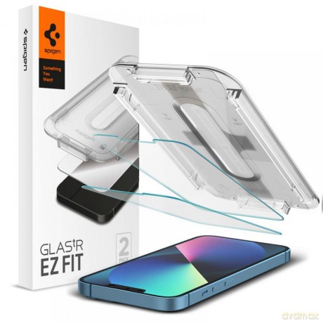 Szkło Hartowane Spigen Glas.Tr "Ez Fit" 2-Pack Iphone 13 Mini