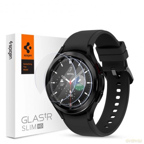 Szkło Hartowane Spigen Glas.Tr Slim 3-Pack Galaxy Watch 4 Classic 46Mm