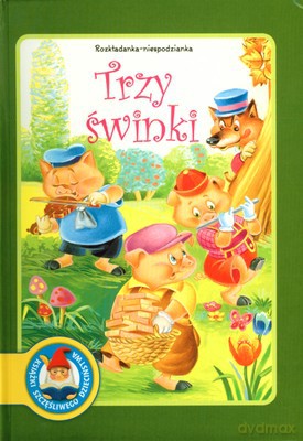 Trzy Świnki Rozkładanka-Niespodzianka (twarda) [KSIĄŻKA]