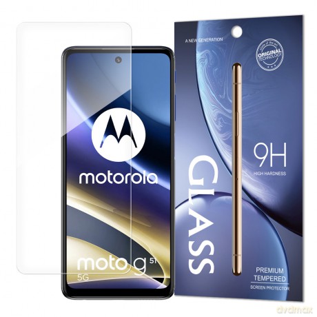 Tempered Glass szkło hartowane 9H Motorola Moto G51 5G (opakowanie - koperta)